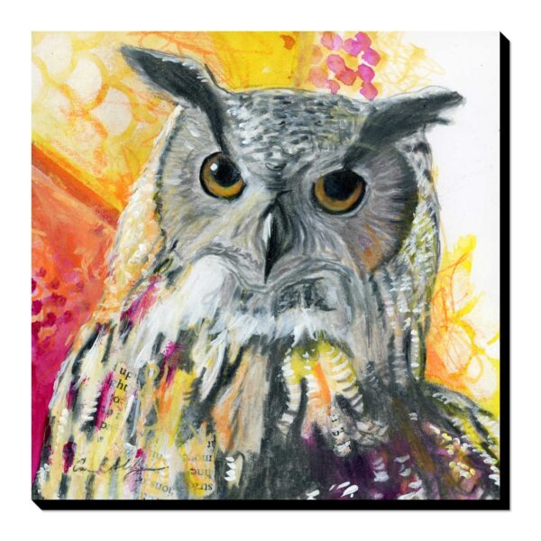 Fierce Owl - Art Print