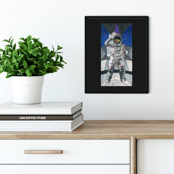Jumping Salute - Art Print