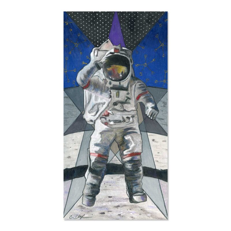 Jumping Salute - Art Print
