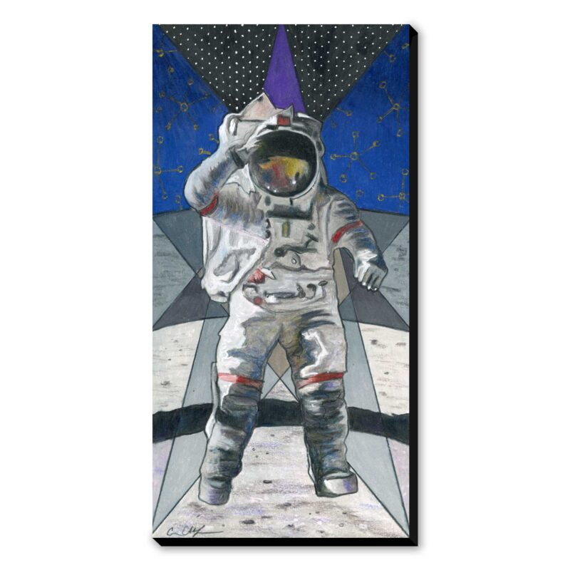 Jumping Salute - Art Print - Image 4