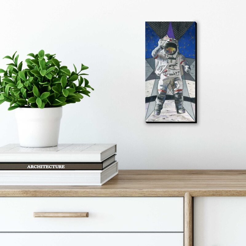 Jumping Salute - Art Print - Image 3
