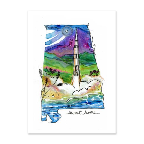 Launch (AL) - Art Print