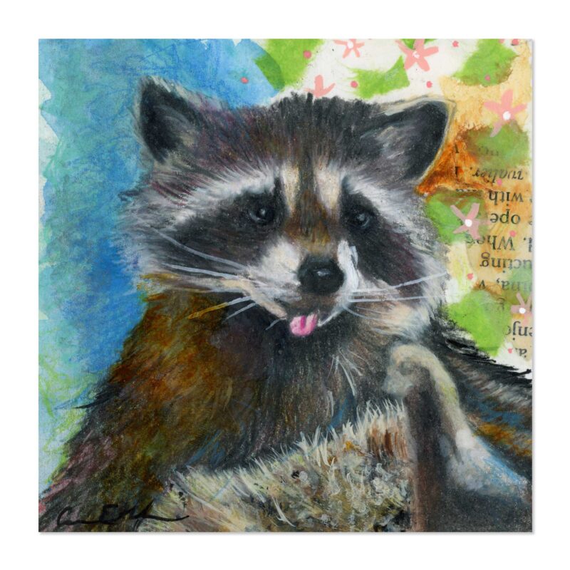 Mid Lick - Art Print