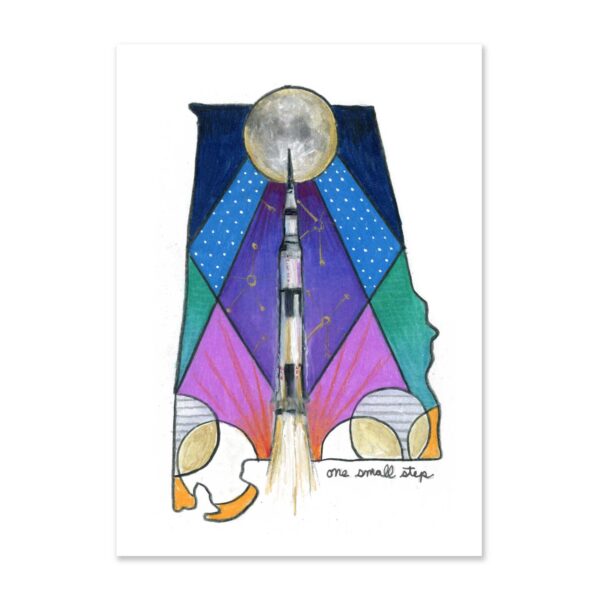 One Small Step (AL) - Art Print