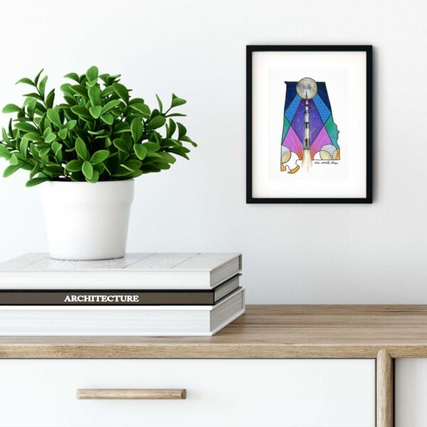 One Small Step (AL) - Art Print