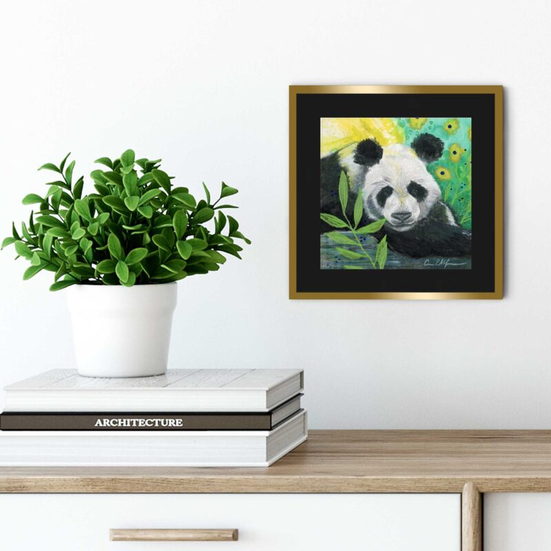 Panda Gaze - Art Print - Image 5