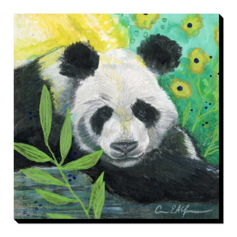 Panda Gaze - Art Print - Image 2