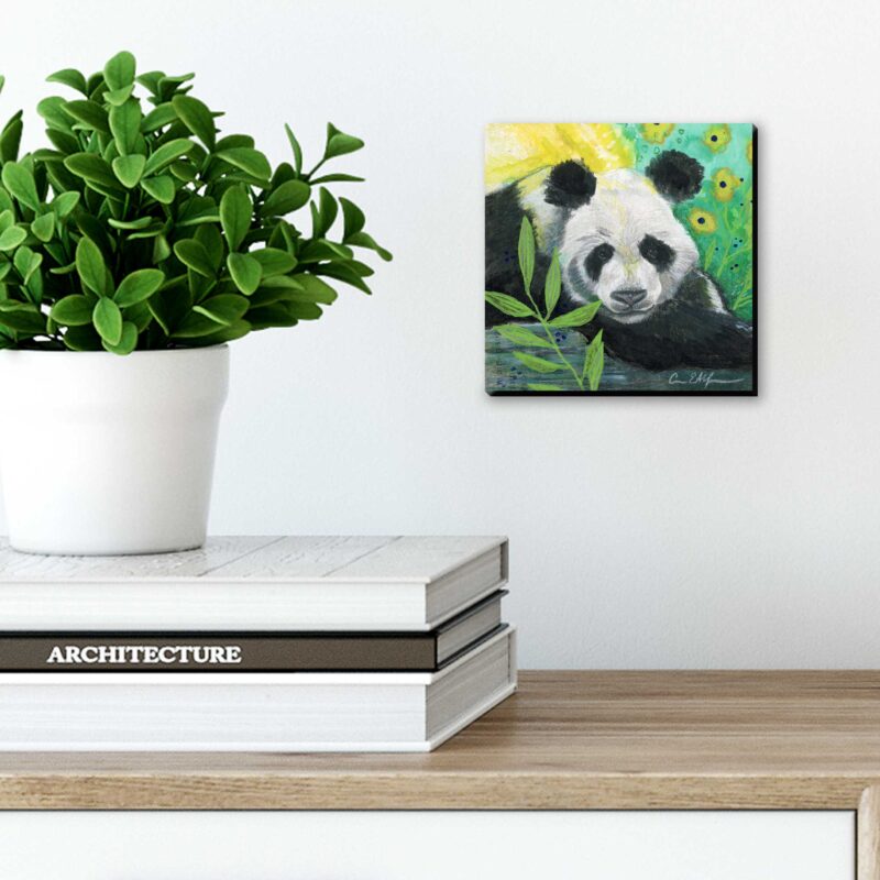 Panda Gaze - Art Print - Image 3