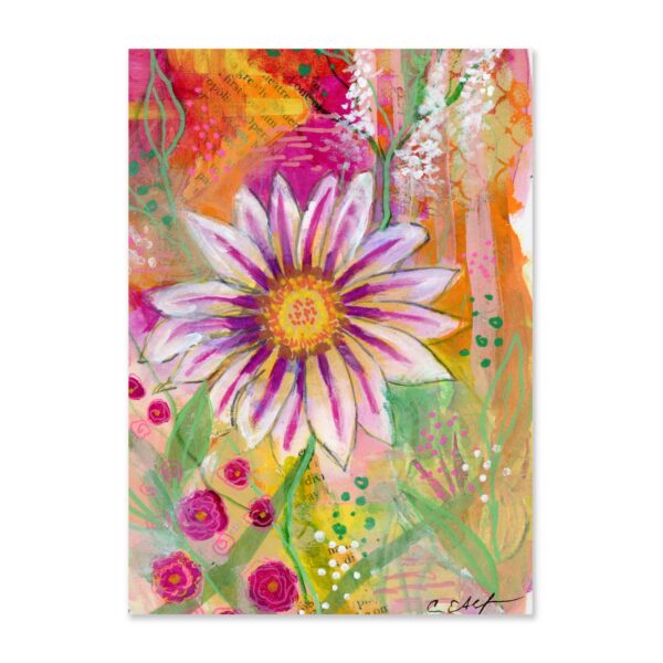 Pink Stripes - Art Print