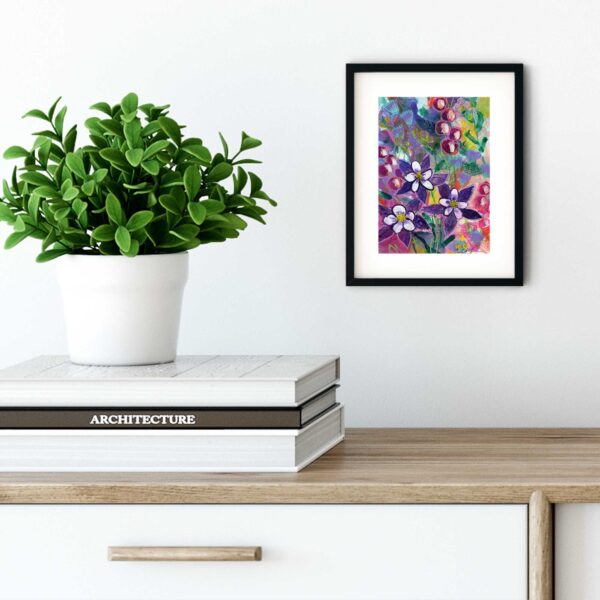 Purple Rhythm - Art Print