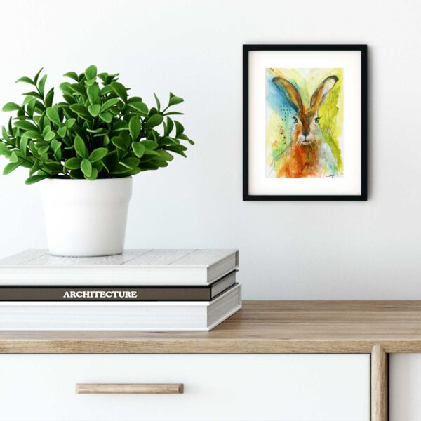 Rabbit in Late Summer - Art Print