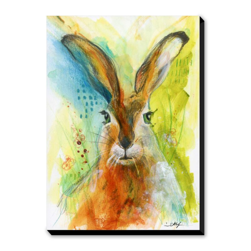 Rabbit in Late Summer - Art Print - Image 4
