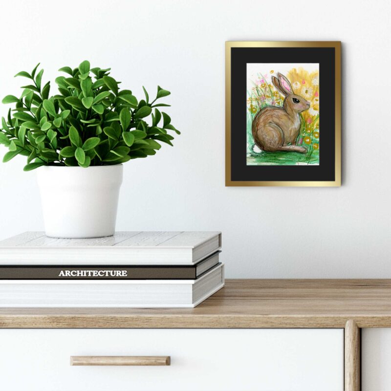 Spring Bunny - Art Print - Image 5