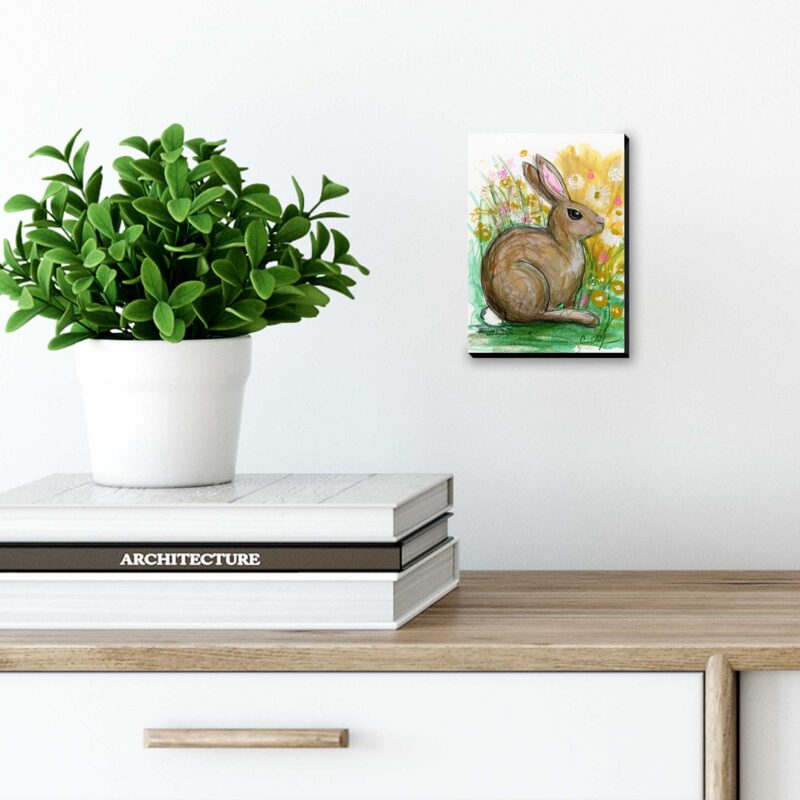 Spring Bunny - Art Print - Image 3