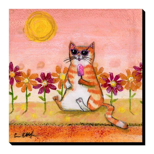Summer Cat - Art Print