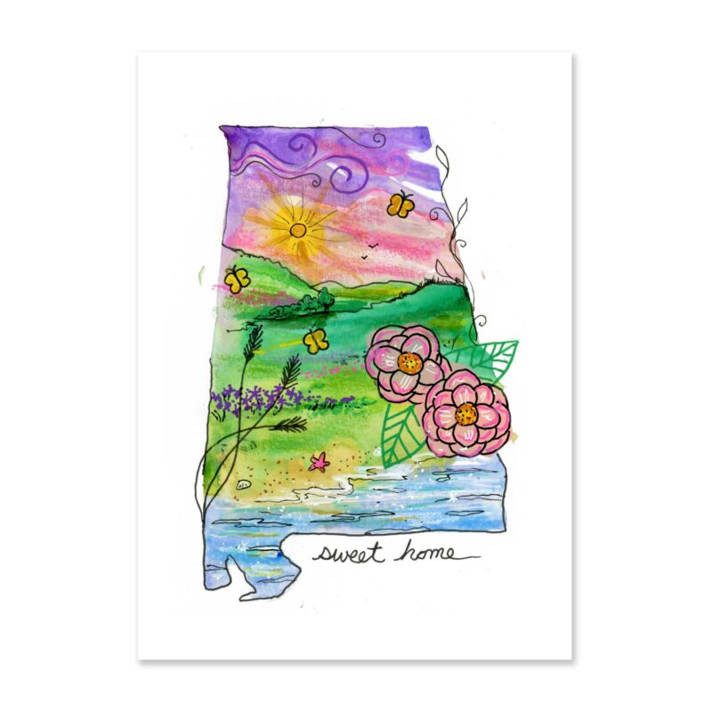 Sweet Sunrise (AL) - Art Print