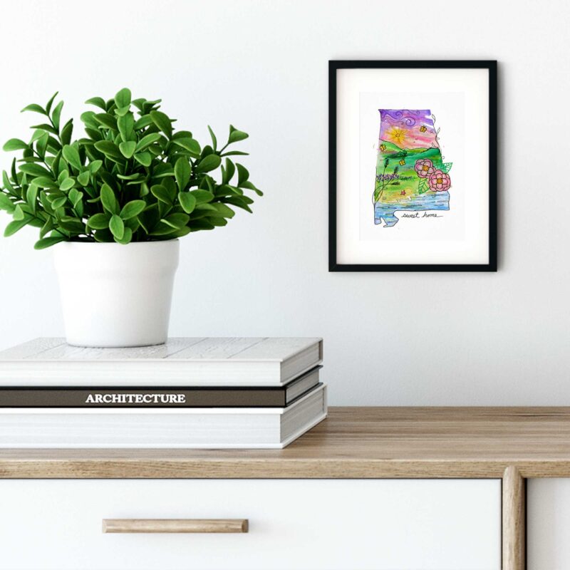 Sweet Sunrise (AL) - Art Print - Image 2