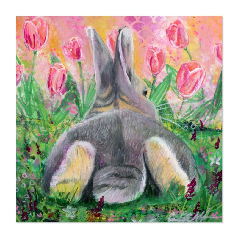Tulip Gazer #2 - Art Print