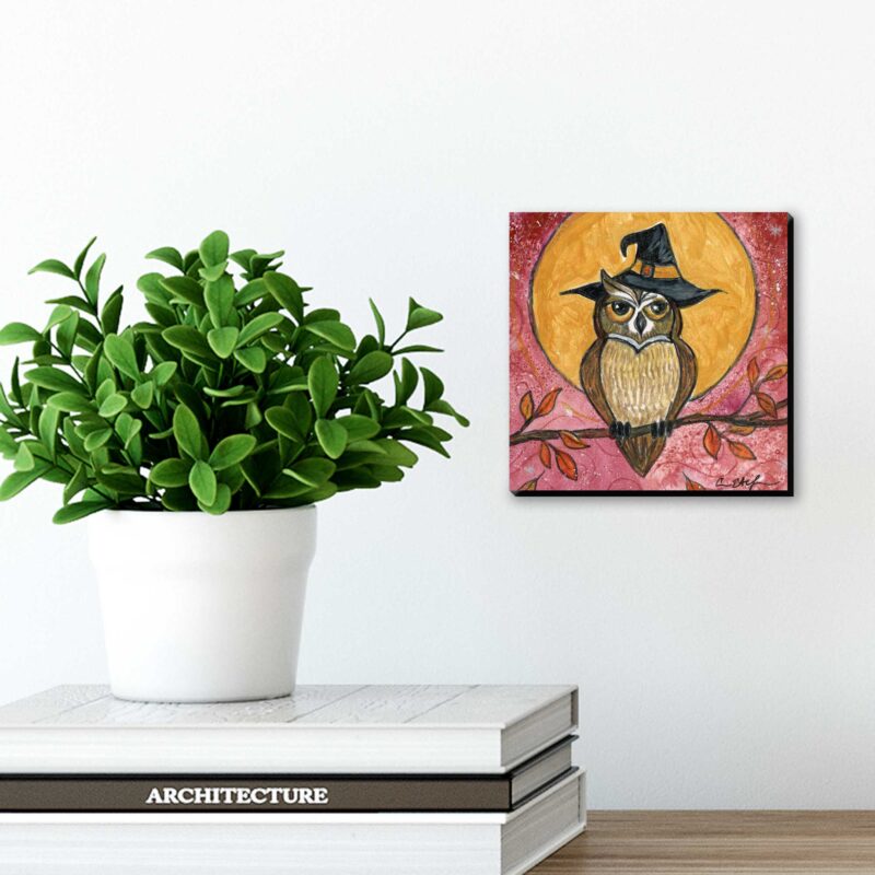 Witchy Owl - Art Print - Image 3