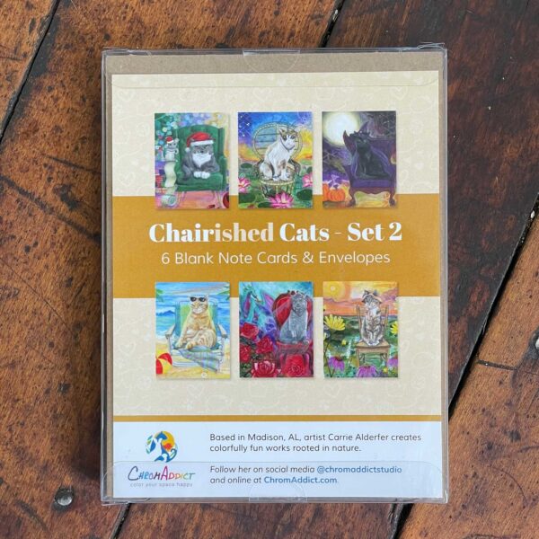 Chairished Cats Card Set 2