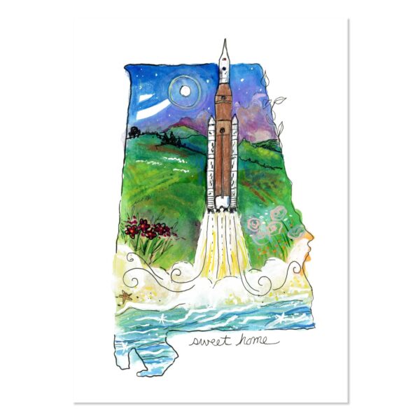Go for the Moon (AL) - Original Art