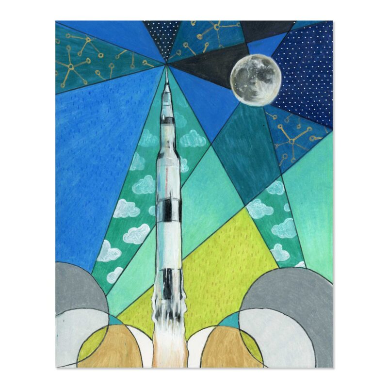 Moon Shot - Original Art