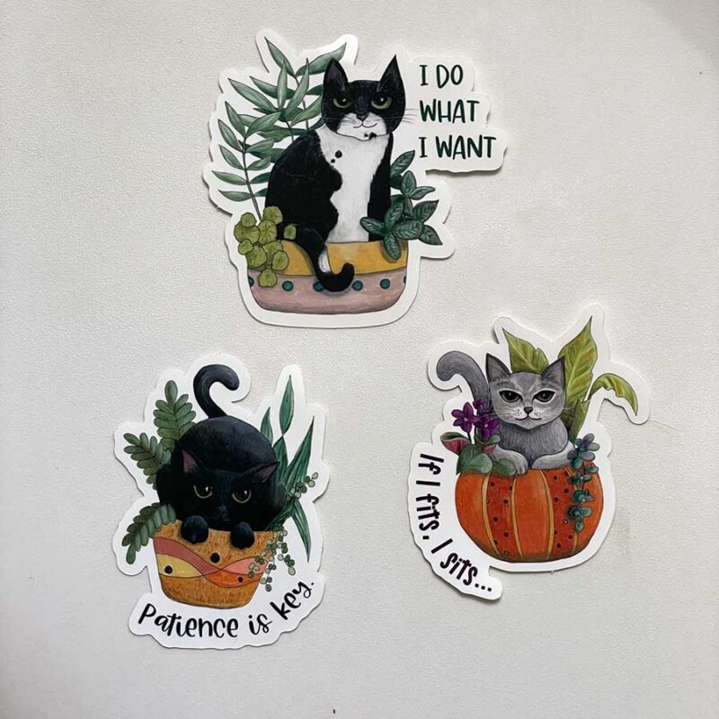 Sticker - If I Fits, I Sits - Image 7