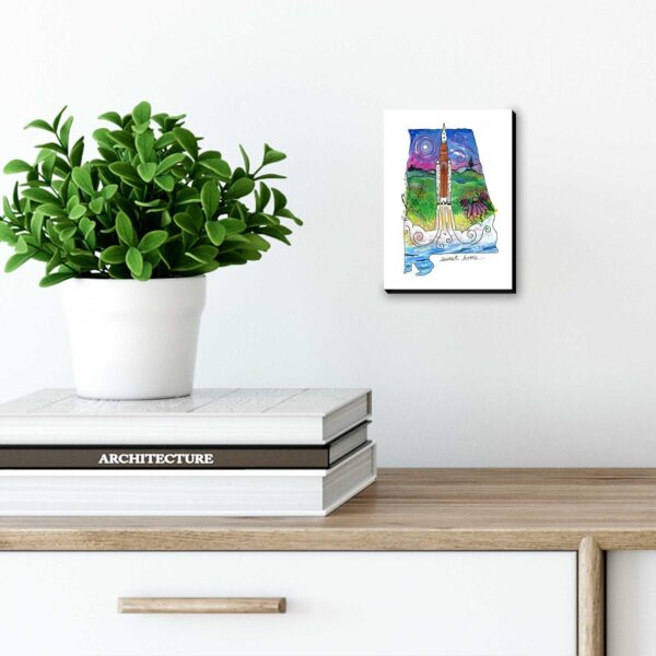 SLS Takes Flight (AL) - Original Art