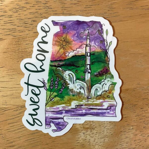 Sticker - Sweet Home Alabama Saturn V