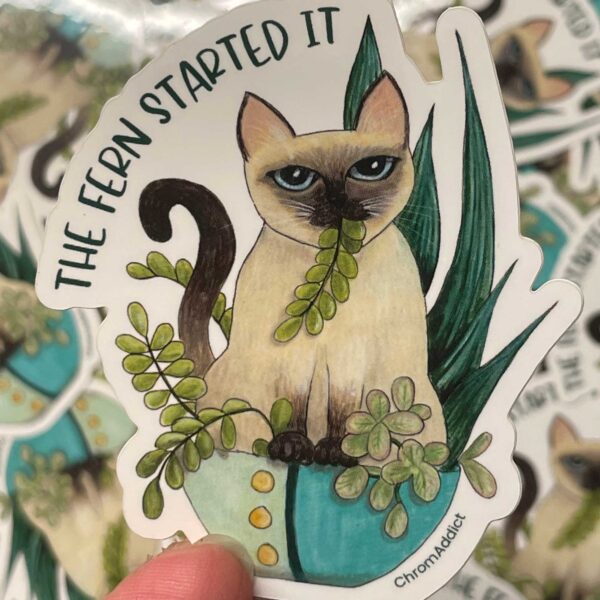 Sticker - The Fern Started It