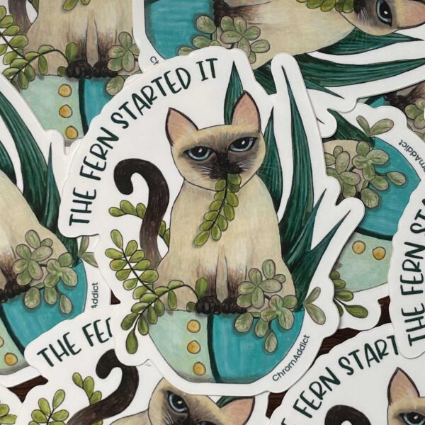 Sticker - The Fern Started It