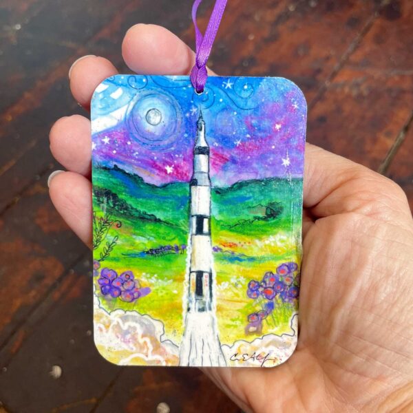 saturnv-o1 Sweet Home Saturn V Ornament