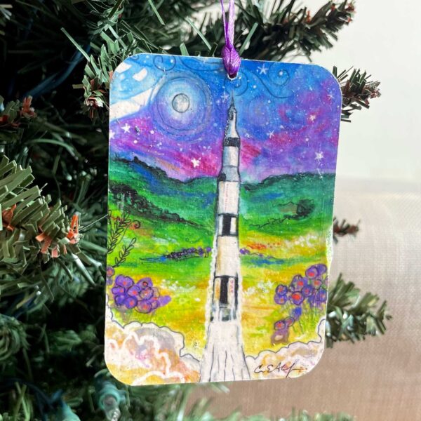 saturnv-o3 Sweet Home Saturn V Ornament