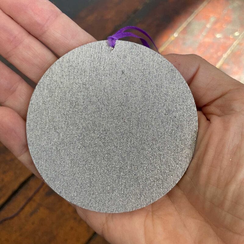 Minecraft-inspired Tabby Cat Ornament - Image 2