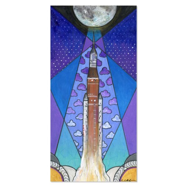 Artemis I Launch - Original Art