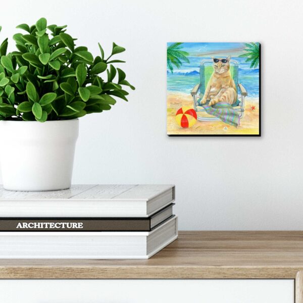 Beach Cat - Art Print