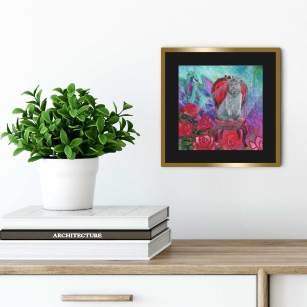 Knight Cat - Art Print