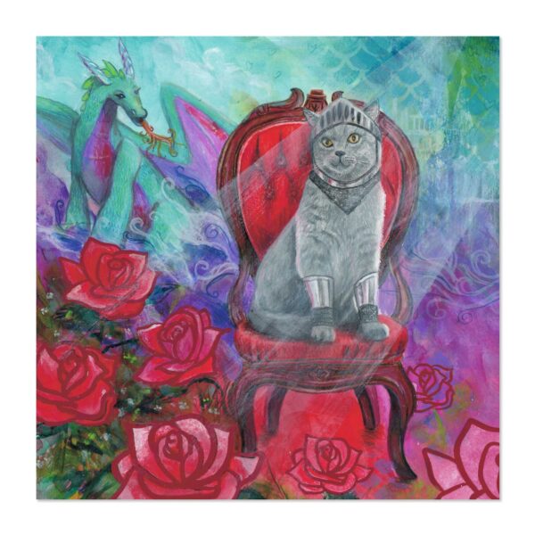Knight Cat - Art Print