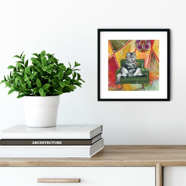 Party Cat - Art Print