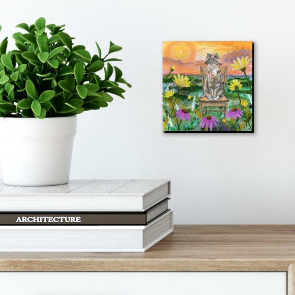 Prairie Cat - Art Print