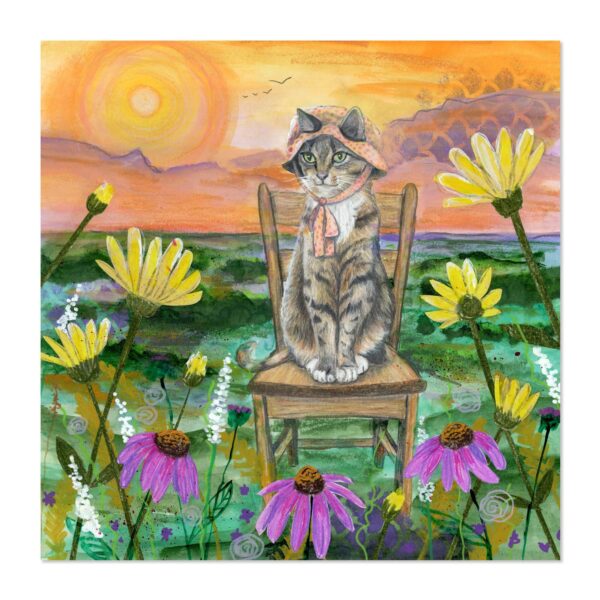 Prairie Cat - Art Print