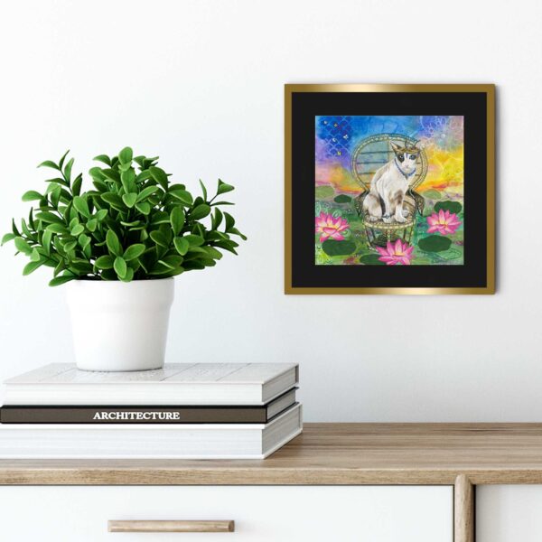 Princess Cat - Art Print