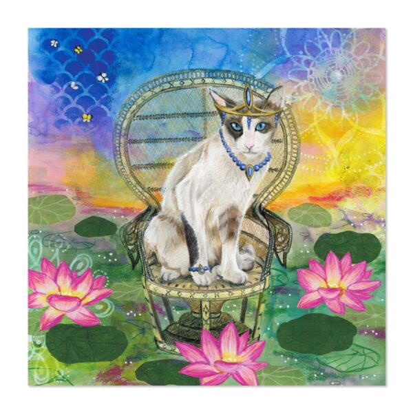 Princess Cat - Art Print