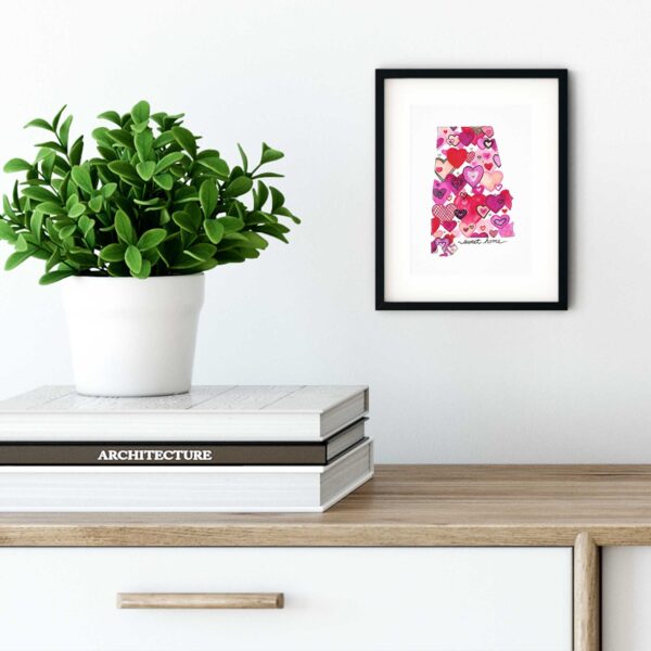 All My Love Alabama - Art Print