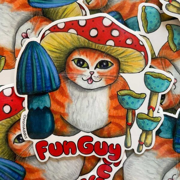 Sticker - Fun Guy