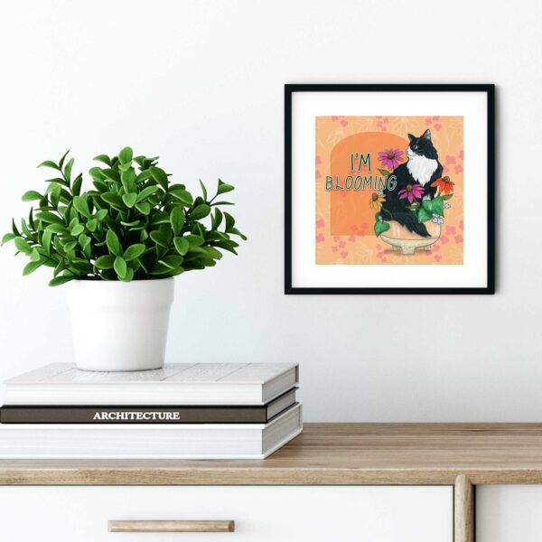 I'm Blooming - Art Print