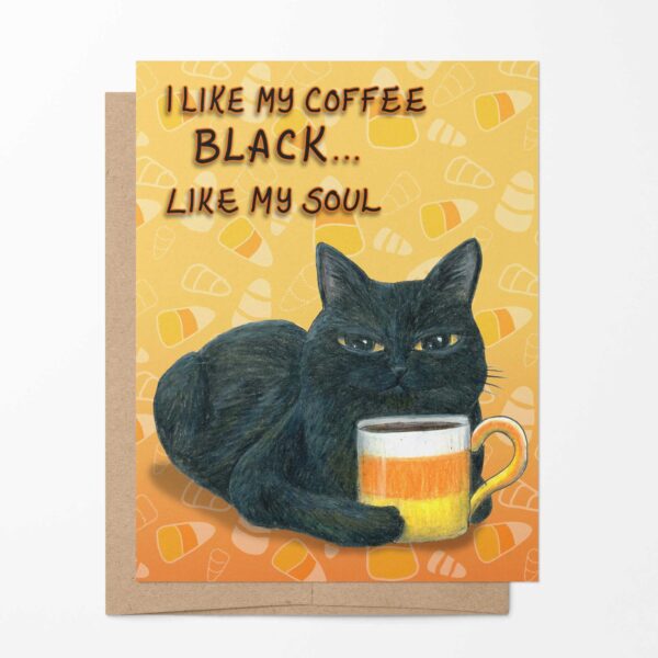 Sassy Halloween Cats Card Set