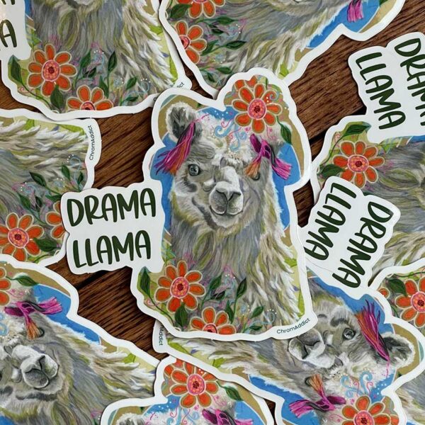 Sticker - Drama Llama