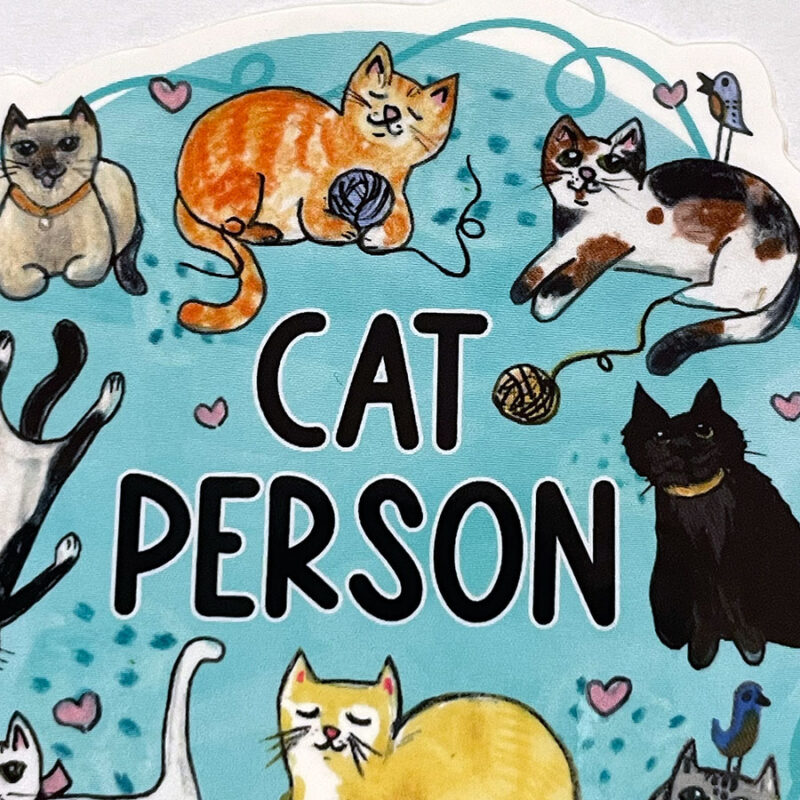 Sticker - Cat Person - Image 4