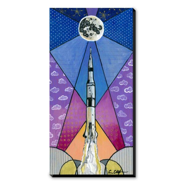 Apollo 11 Launch - Art Print